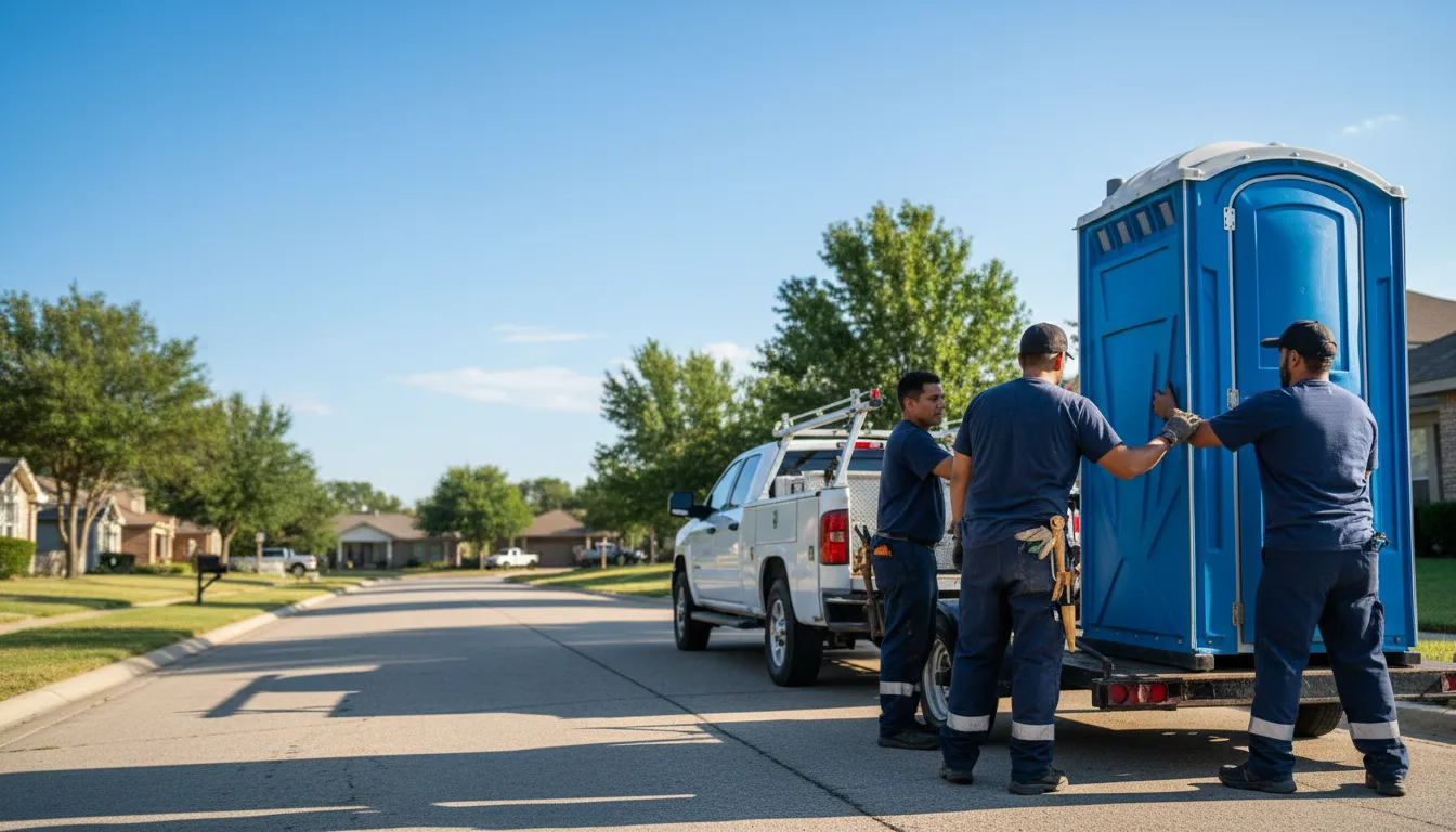 Portable Toilet Rental in Comanche, OK near me